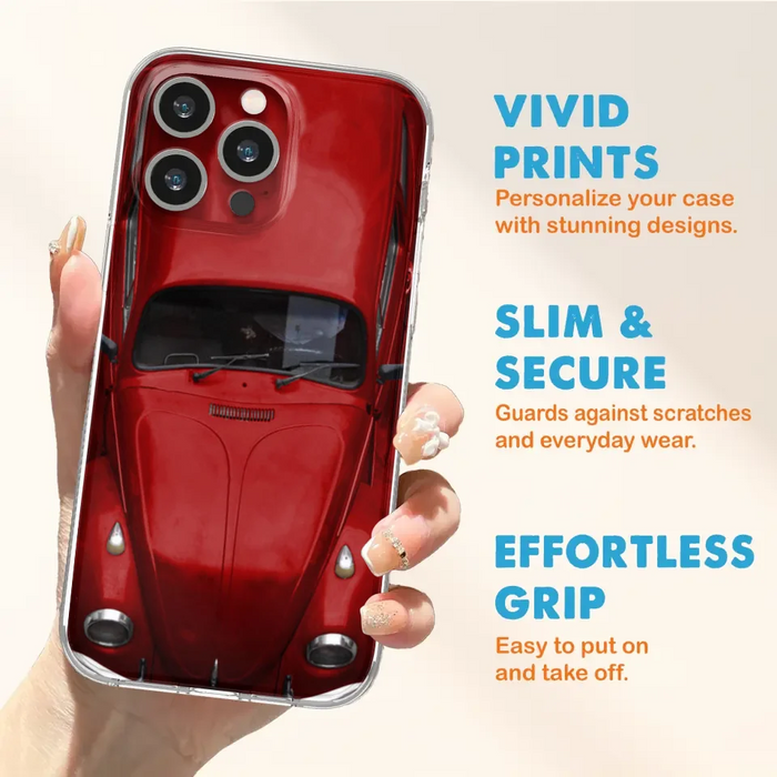 Custom Personalized Sport Car Phone Case - Gift Idea For Sport Car Lovers - Case For iPhone, Samsung and Xiaomi - E4X7KB