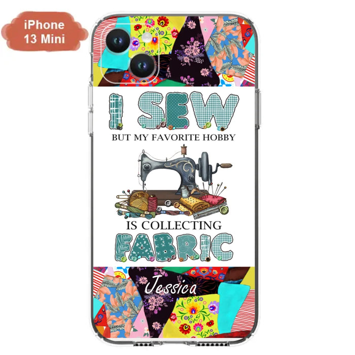 Custom Personalized Sewing Machine Phone Case - Gift Idea For Sewing Lovers - Case For iPhone, Samsung and Xiaomi - 8WU8I3