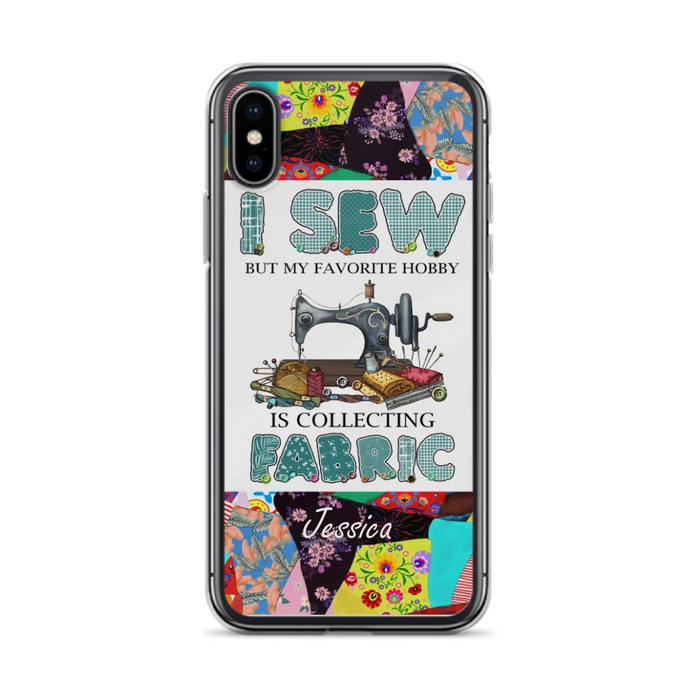 Custom Personalized Sewing Machine Phone Case - Gift Idea For Sewing Lovers - Case For iPhone, Samsung and Xiaomi - 8WU8I3