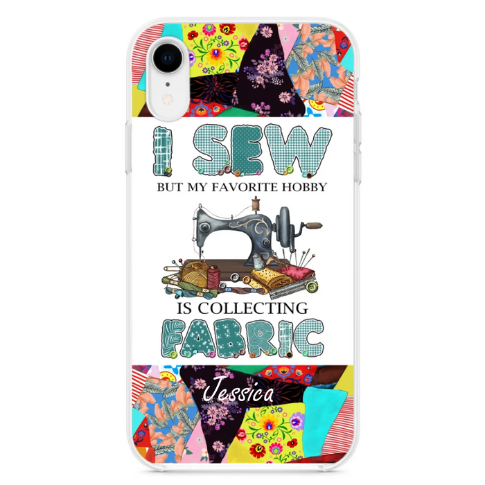 Custom Personalized Sewing Machine Phone Case - Gift Idea For Sewing Lovers - Case For iPhone, Samsung and Xiaomi - 8WU8I3