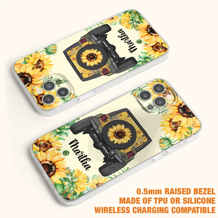 Custom Personalized Off-road Car Phone Case - Best Gift Idea For Off-road Lovers - Case For iPhone, Samsung and Xiaomi