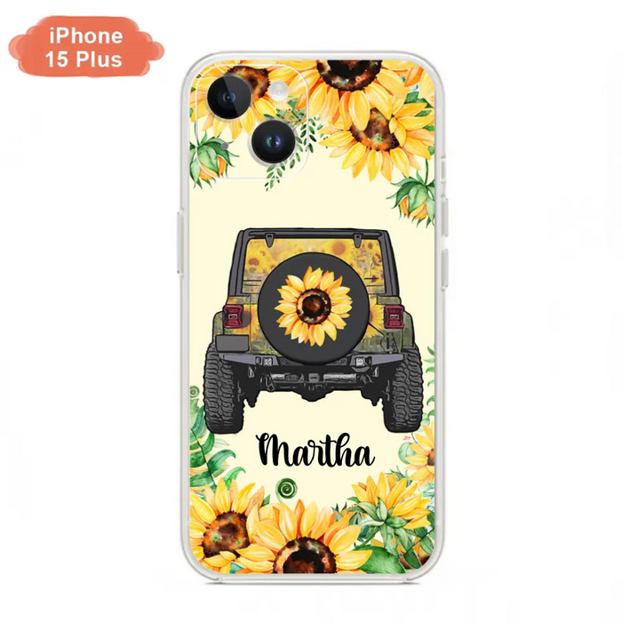 Custom Personalized Off-road Car Phone Case - Best Gift Idea For Off-road Lovers - Case For iPhone, Samsung and Xiaomi