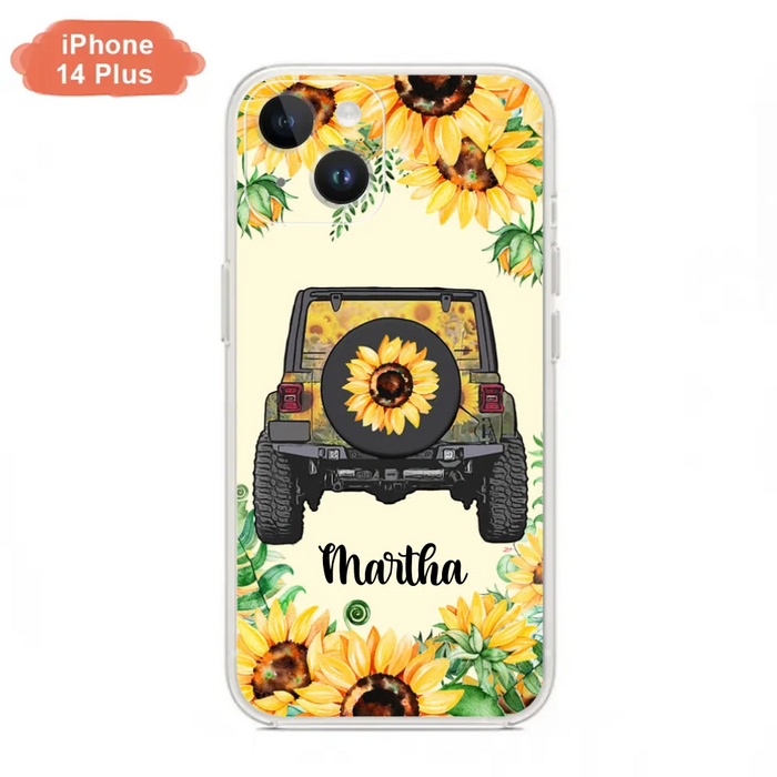 Custom Personalized Off-road Car Phone Case - Best Gift Idea For Off-road Lovers - Case For iPhone, Samsung and Xiaomi