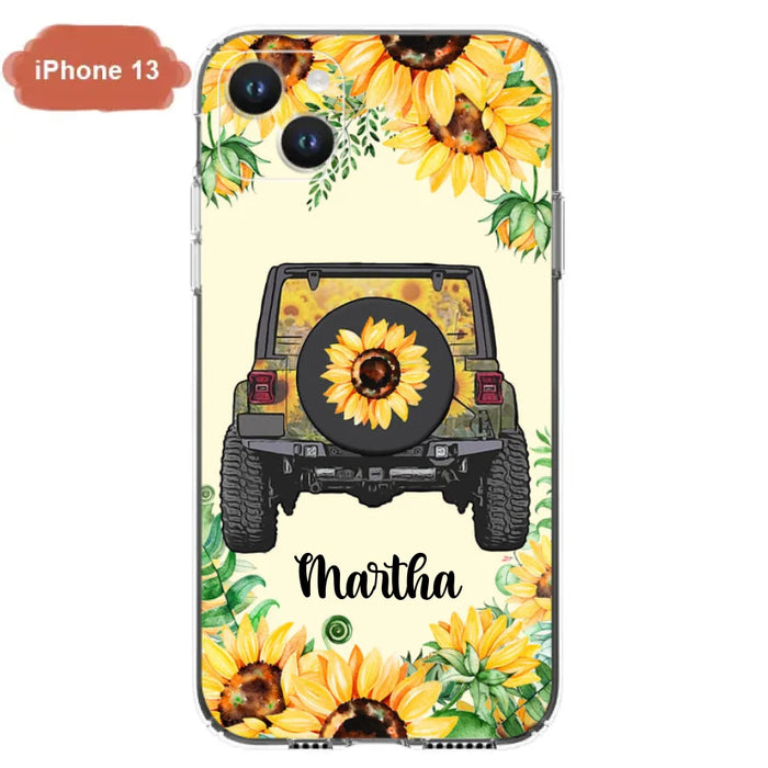 Custom Personalized Off-road Car Phone Case - Best Gift Idea For Off-road Lovers - Case For iPhone, Samsung and Xiaomi