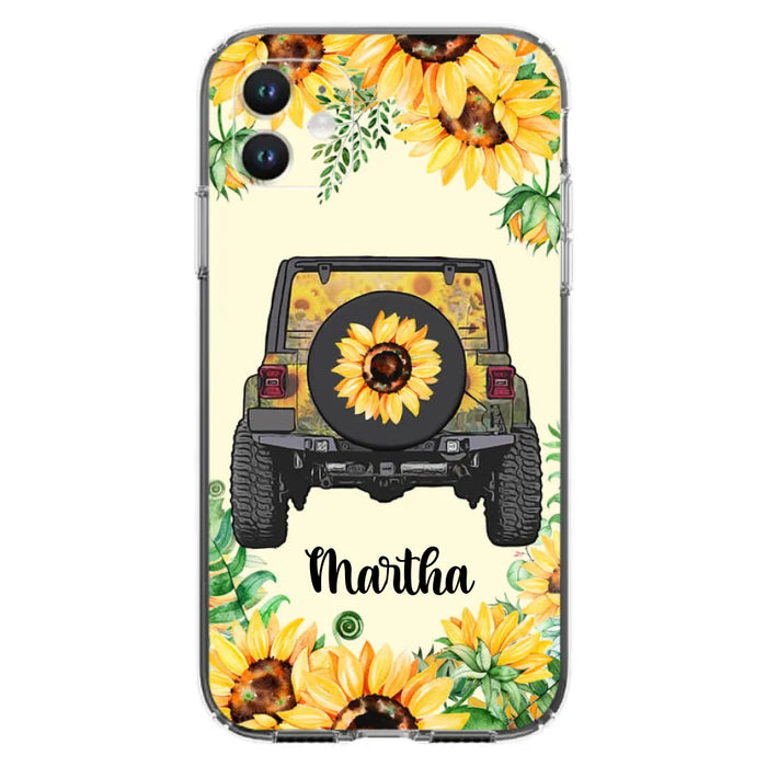 Custom Personalized Off-road Car Phone Case - Best Gift Idea For Off-road Lovers - Case For iPhone, Samsung and Xiaomi