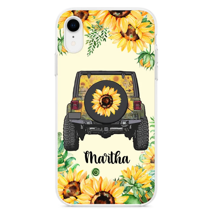 Custom Personalized Off-road Car Phone Case - Best Gift Idea For Off-road Lovers - Case For iPhone, Samsung and Xiaomi