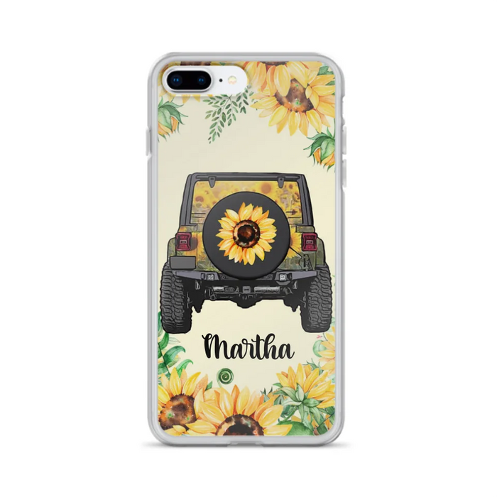 Custom Personalized Off-road Car Phone Case - Best Gift Idea For Off-road Lovers - Case For iPhone, Samsung and Xiaomi