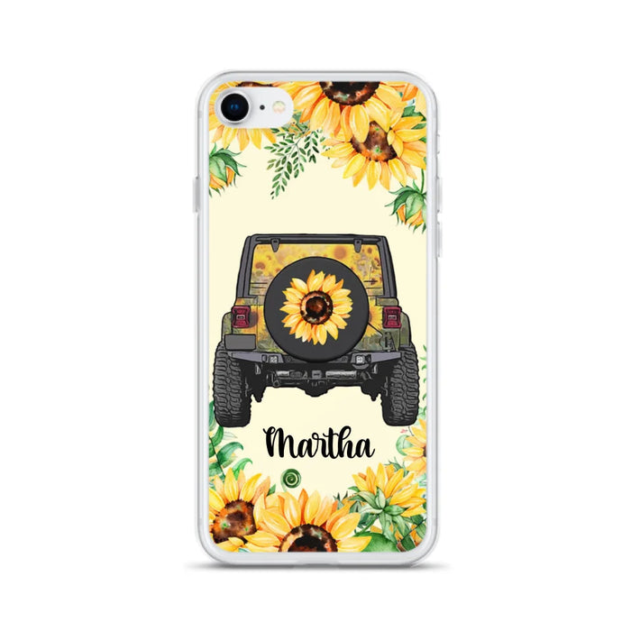 Custom Personalized Off-road Car Phone Case - Best Gift Idea For Off-road Lovers - Case For iPhone, Samsung and Xiaomi