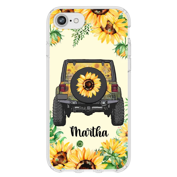 Custom Personalized Off-road Car Phone Case - Best Gift Idea For Off-road Lovers - Case For iPhone, Samsung and Xiaomi