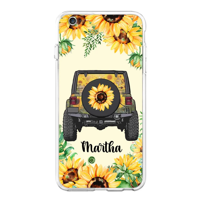 Custom Personalized Off-road Car Phone Case - Best Gift Idea For Off-road Lovers - Case For iPhone, Samsung and Xiaomi