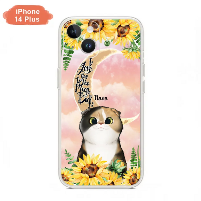 Custom Personalized Cat Phone Case - Best Gift Idea For Cat Lovers With Upto 7 Cats - Case For iPhone, Samsung and Xiaomi