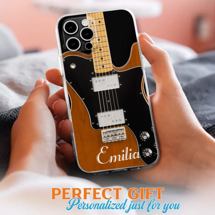 Custom Personalized Guitar Phone Case - Best Gift For Guitarist - Case For iPhone, Samsung and Xiaomi - MDXORB