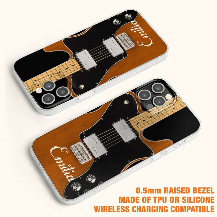 Custom Personalized Guitar Phone Case - Best Gift For Guitarist - Case For iPhone, Samsung and Xiaomi - MDXORB