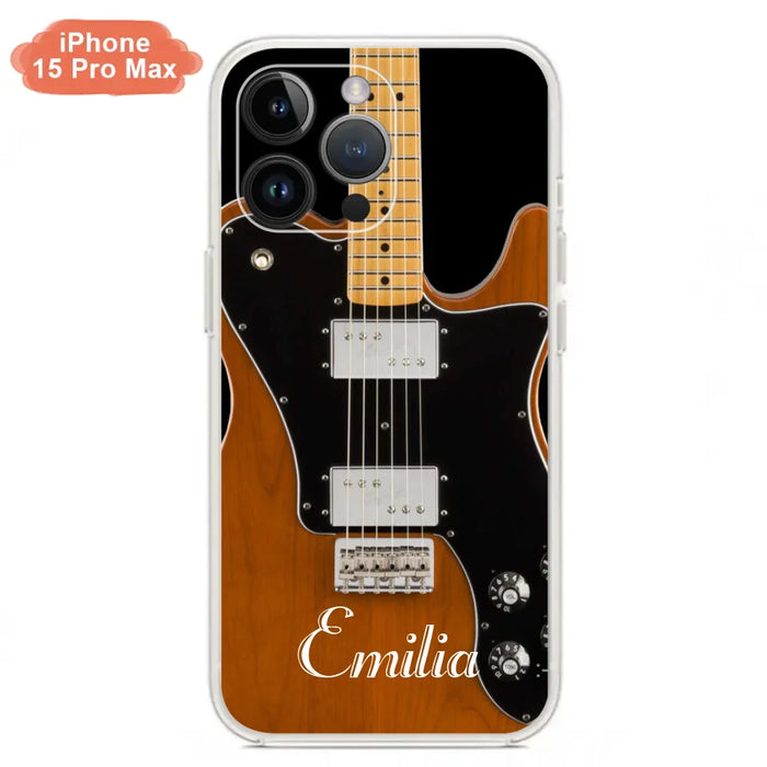 Custom Personalized Guitar Phone Case - Best Gift For Guitarist - Case For iPhone, Samsung and Xiaomi - MDXORB