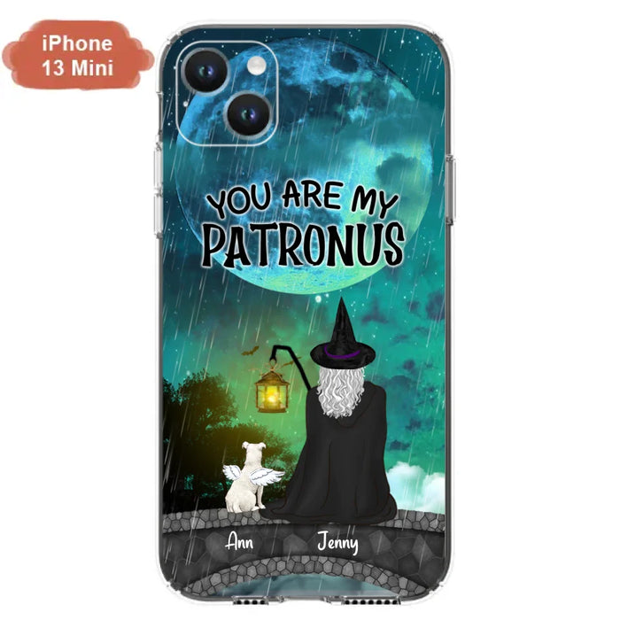 Personalized Witchy Phone Case - Up to 2 Girls and 4 Pets - You Are My Patronus - 4UM2XW