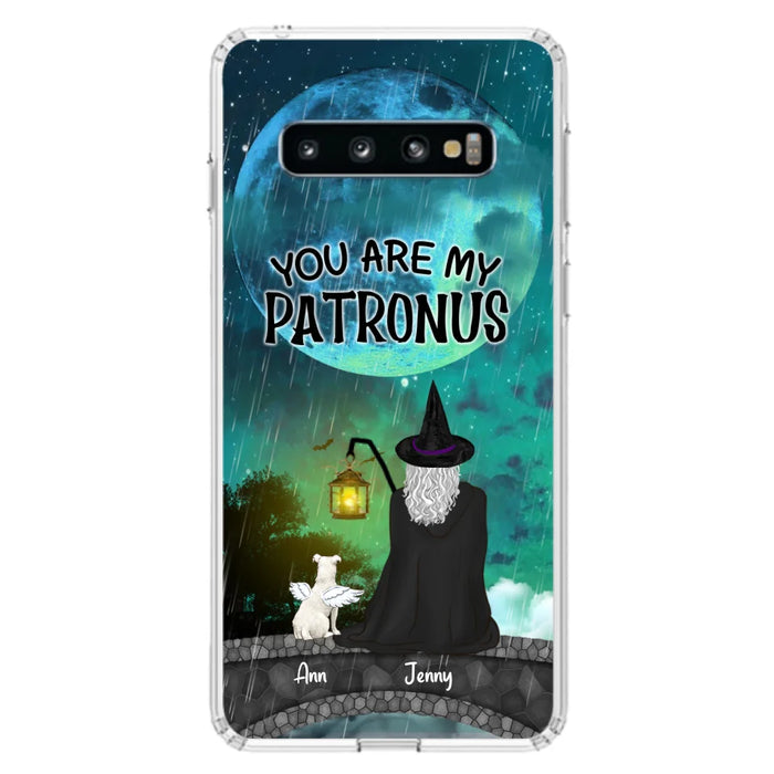 Personalized Witchy Phone Case - Up to 2 Girls and 4 Pets - You Are My Patronus - 4UM2XW