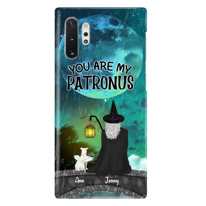 Personalized Witchy Phone Case - Up to 2 Girls and 4 Pets - You Are My Patronus - 4UM2XW