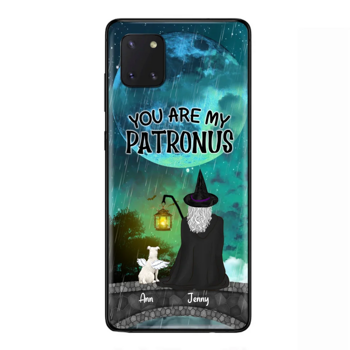 Personalized Witchy Phone Case - Up to 2 Girls and 4 Pets - You Are My Patronus - 4UM2XW