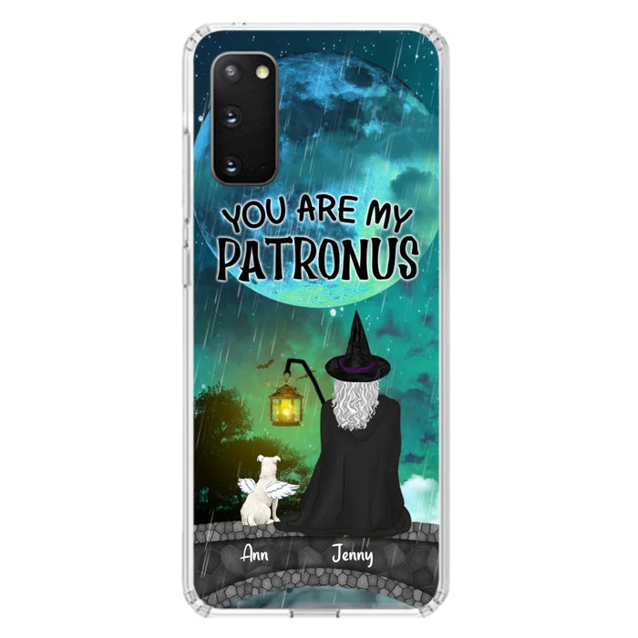 Personalized Witchy Phone Case - Up to 2 Girls and 4 Pets - You Are My Patronus - 4UM2XW