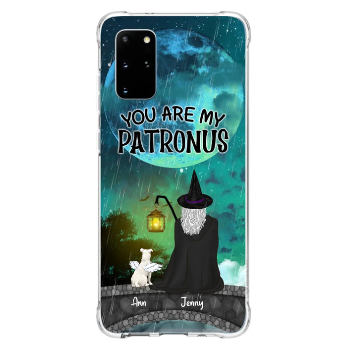 Personalized Witchy Phone Case - Up to 2 Girls and 4 Pets - You Are My Patronus - 4UM2XW