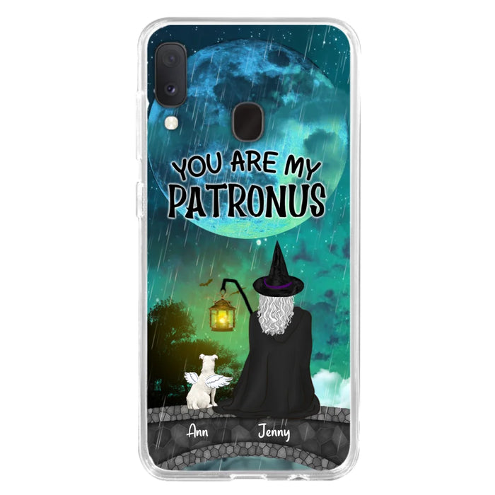 Personalized Witchy Phone Case - Up to 2 Girls and 4 Pets - You Are My Patronus - 4UM2XW