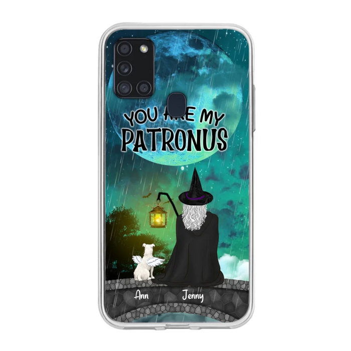 Personalized Witchy Phone Case - Up to 2 Girls and 4 Pets - You Are My Patronus - 4UM2XW