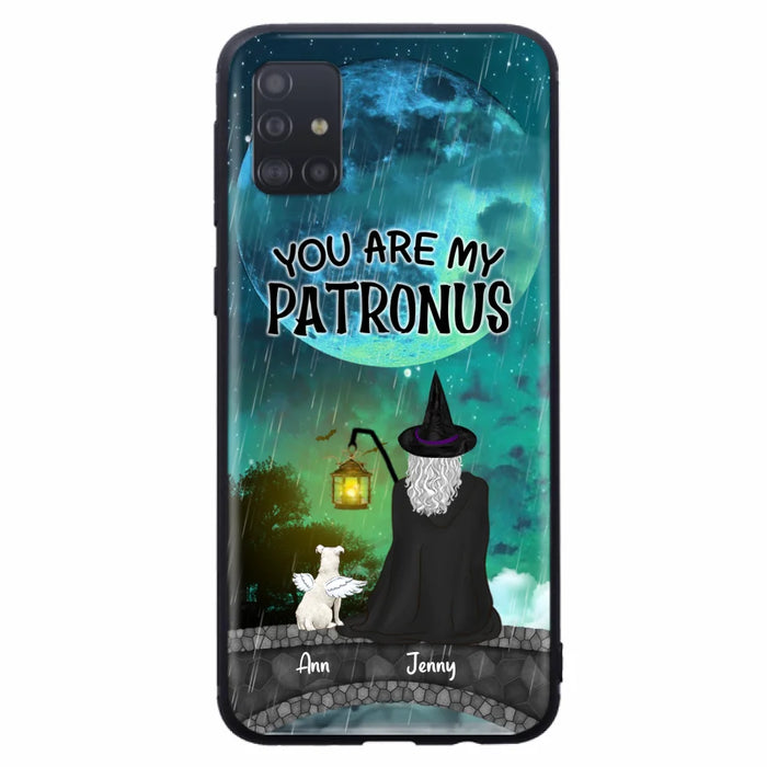 Personalized Witchy Phone Case - Up to 2 Girls and 4 Pets - You Are My Patronus - 4UM2XW