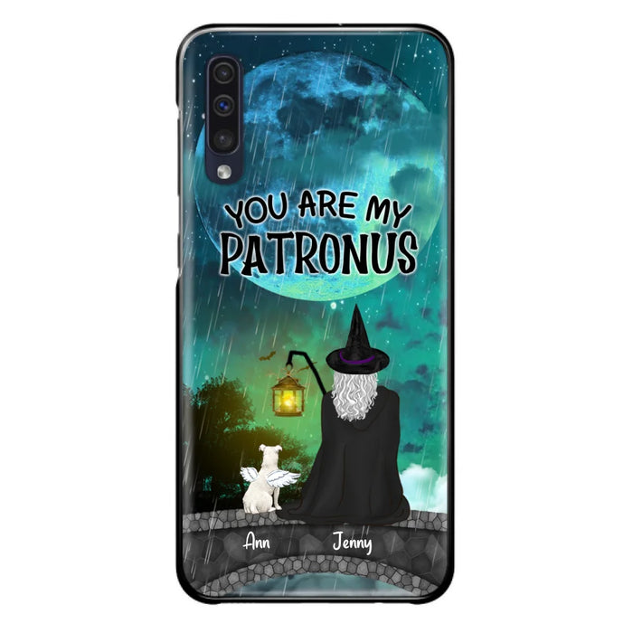 Personalized Witchy Phone Case - Up to 2 Girls and 4 Pets - You Are My Patronus - 4UM2XW