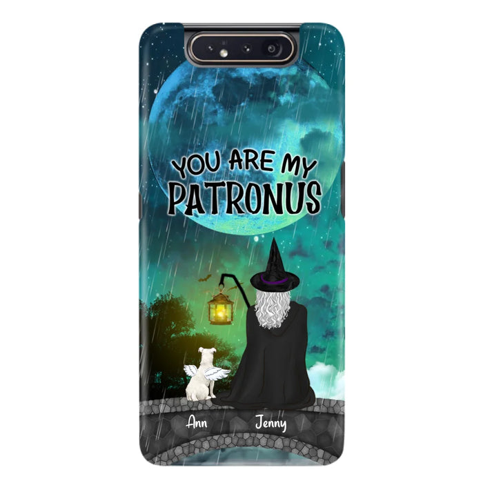 Personalized Witchy Phone Case - Up to 2 Girls and 4 Pets - You Are My Patronus - 4UM2XW