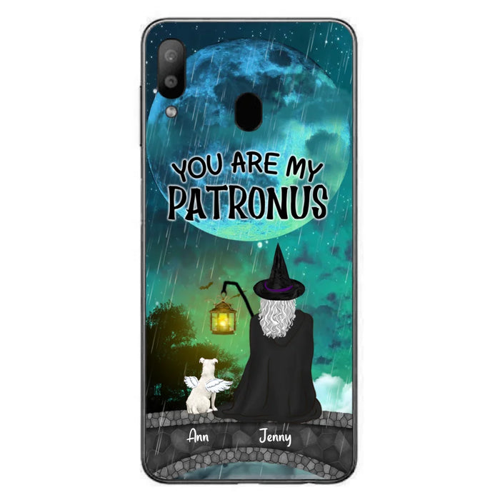 Personalized Witchy Phone Case - Up to 2 Girls and 4 Pets - You Are My Patronus - 4UM2XW