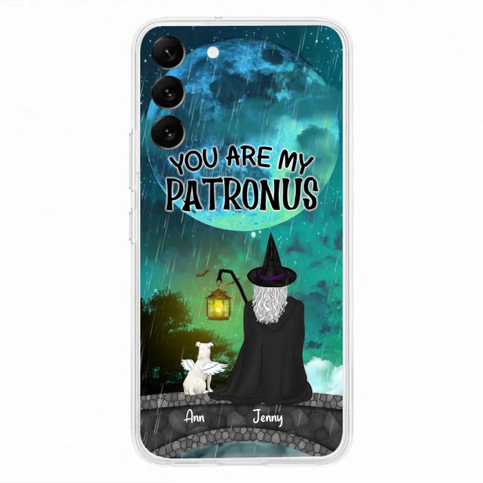 Personalized Witchy Phone Case - Up to 2 Girls and 4 Pets - You Are My Patronus - 4UM2XW