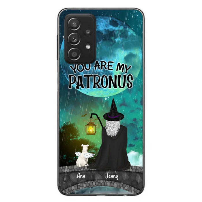 Personalized Witchy Phone Case - Up to 2 Girls and 4 Pets - You Are My Patronus - 4UM2XW