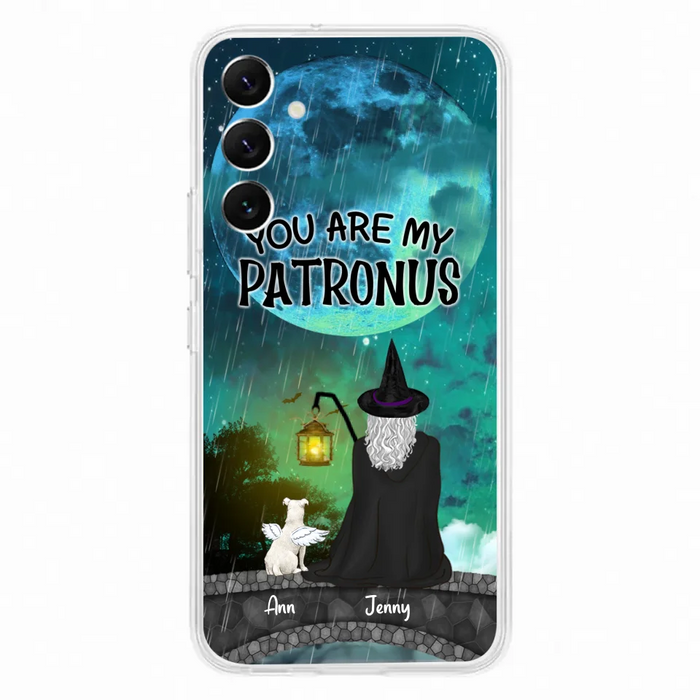 Personalized Witchy Phone Case - Up to 2 Girls and 4 Pets - You Are My Patronus - 4UM2XW