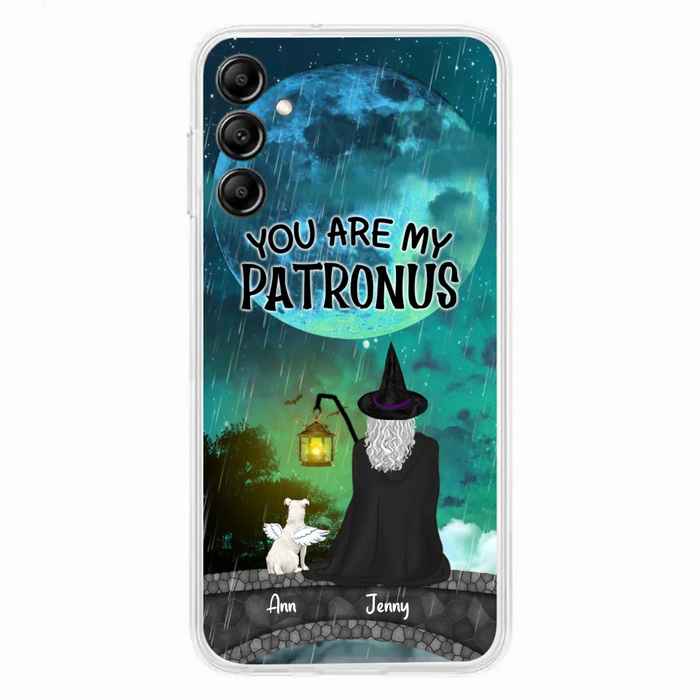 Personalized Witchy Phone Case - Up to 2 Girls and 4 Pets - You Are My Patronus - 4UM2XW