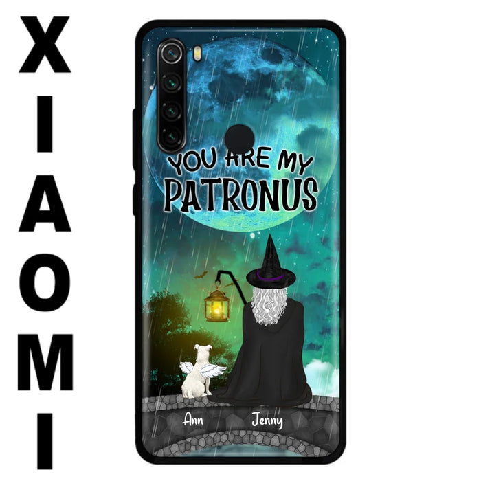 Personalized Witchy Phone Case - Up to 2 Girls and 4 Pets - You Are My Patronus - 4UM2XW