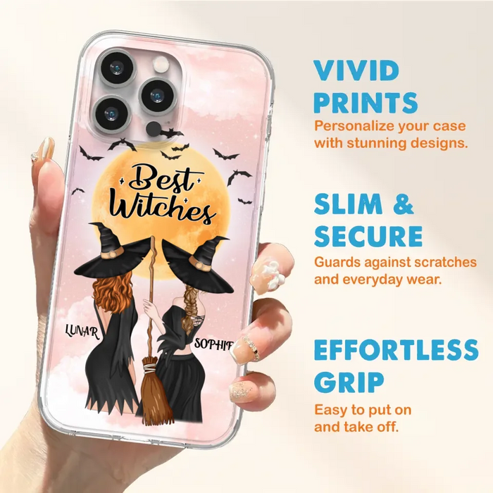 Custom Personalized Witches Phone Case - Halloween Gift For Friends - Best Witches - Case For iPhone And Samsung