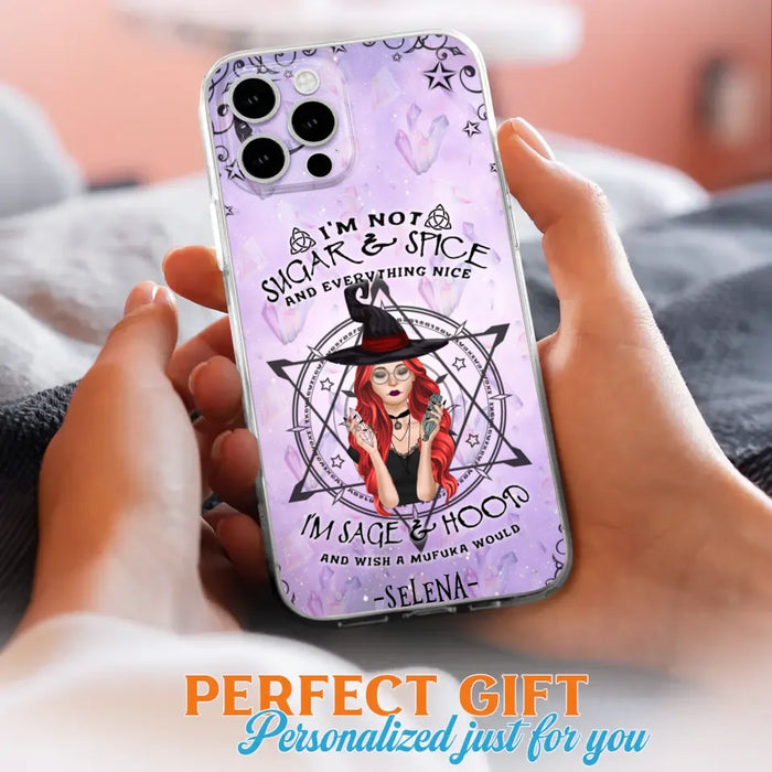 Custom Personalized Witch Phone Case - Best Halloween Gift - Case For iPhone And Samsung - 
 DFESX1