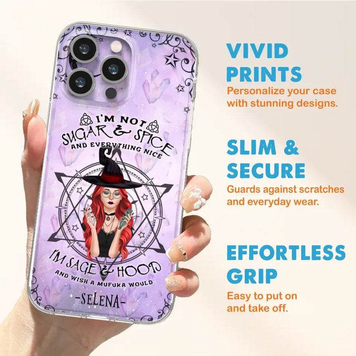 Custom Personalized Witch Phone Case - Best Halloween Gift - Case For iPhone And Samsung - 
 DFESX1