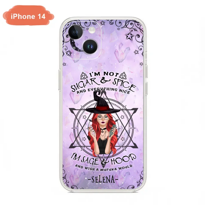 Custom Personalized Witch Phone Case - Best Halloween Gift - Case For iPhone And Samsung - 
 DFESX1