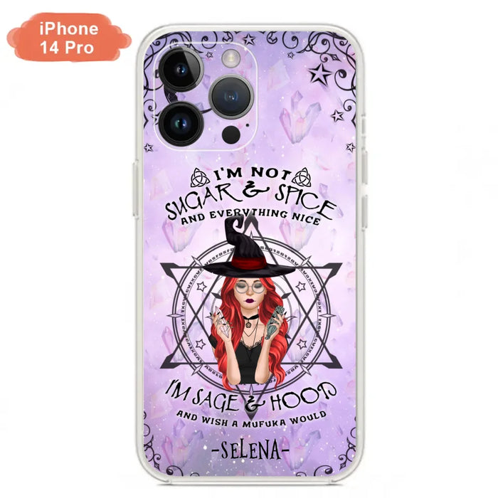 Custom Personalized Witch Phone Case - Best Halloween Gift - Case For iPhone And Samsung - 
 DFESX1