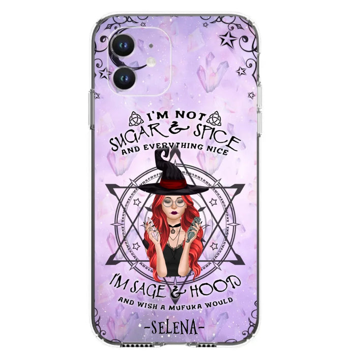 Custom Personalized Witch Phone Case - Best Halloween Gift - Case For iPhone And Samsung - 
 DFESX1