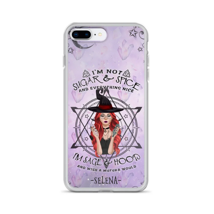 Custom Personalized Witch Phone Case - Best Halloween Gift - Case For iPhone And Samsung - 
 DFESX1