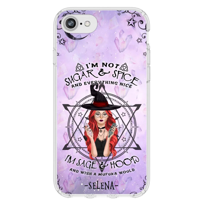 Custom Personalized Witch Phone Case - Best Halloween Gift - Case For iPhone And Samsung - 
 DFESX1