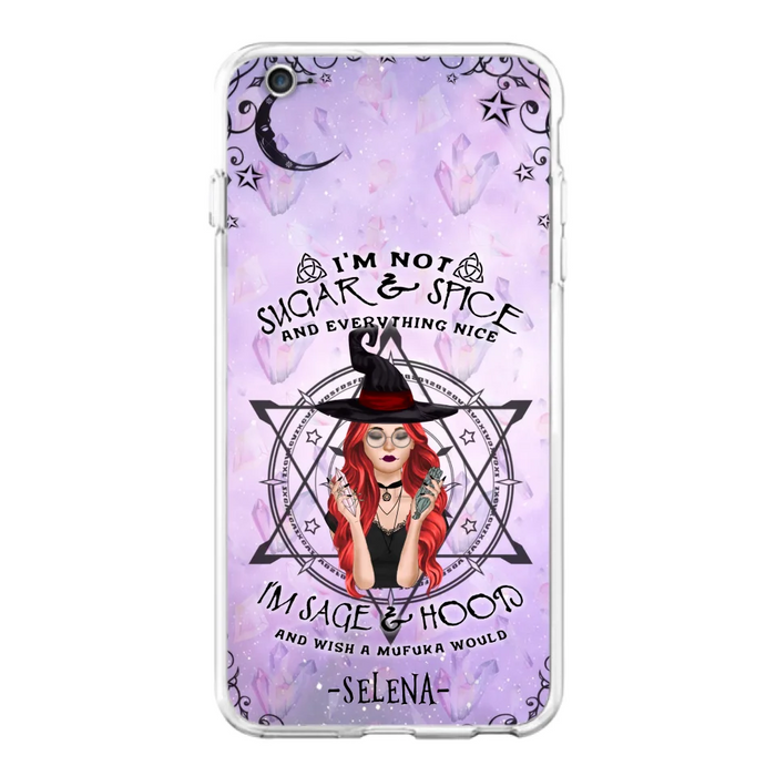 Custom Personalized Witch Phone Case - Best Halloween Gift - Case For iPhone And Samsung - 
 DFESX1