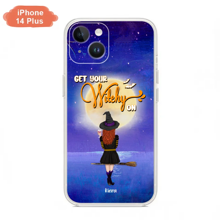 Custom Personalized Witchy Phone Case - Up to 4 Witches- Get Your Witchy On - Phone Case For iPhone, Samsung - OCEL9Z