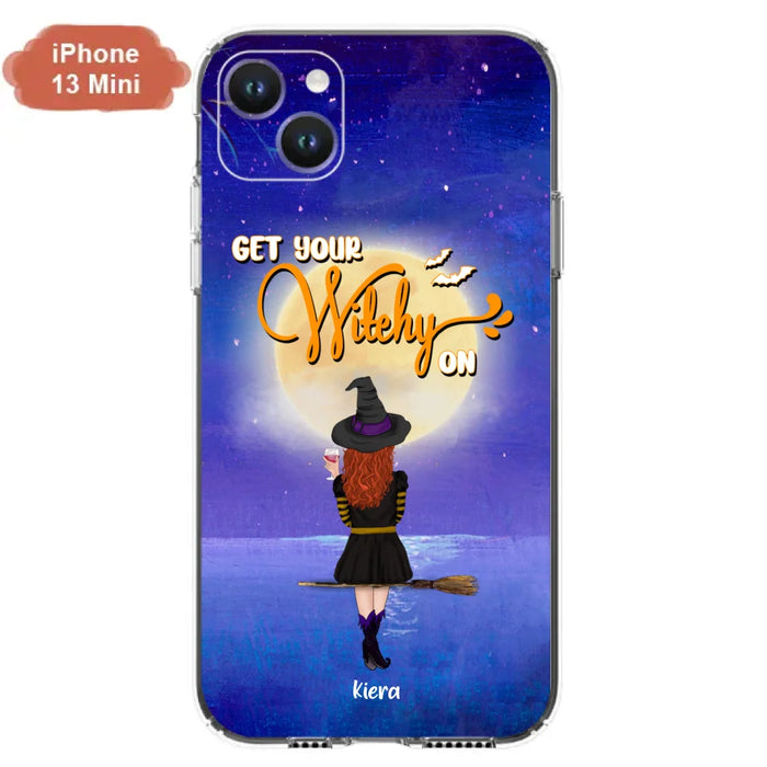 Custom Personalized Witchy Phone Case - Up to 4 Witches- Get Your Witchy On - Phone Case For iPhone, Samsung - OCEL9Z