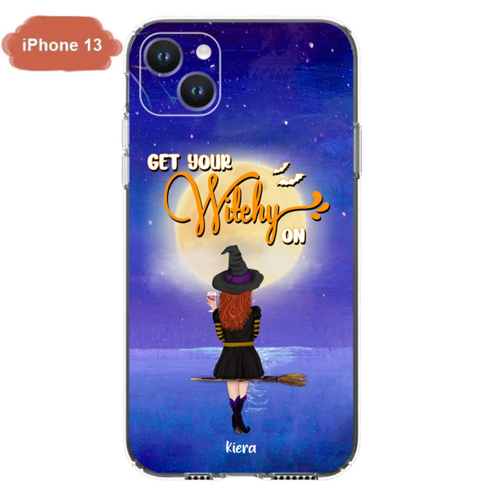 Custom Personalized Witchy Phone Case - Up to 4 Witches- Get Your Witchy On - Phone Case For iPhone, Samsung - OCEL9Z