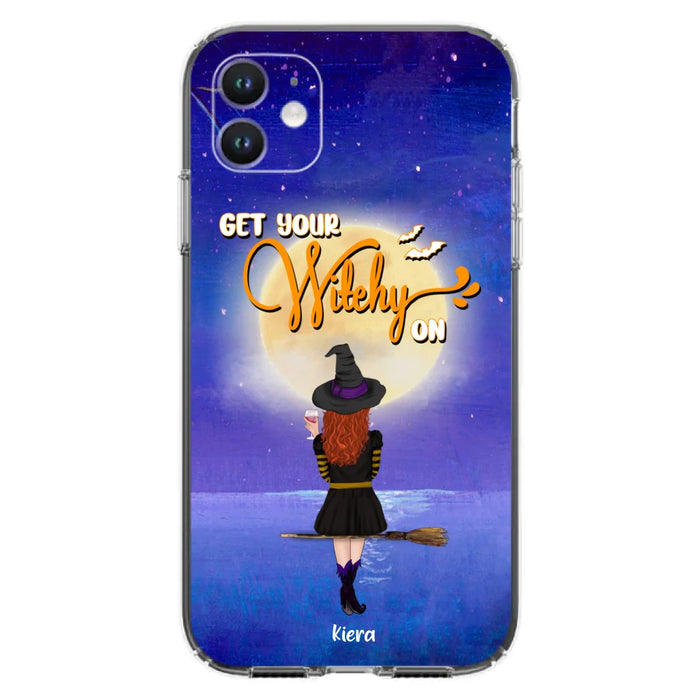 Custom Personalized Witchy Phone Case - Up to 4 Witches- Get Your Witchy On - Phone Case For iPhone, Samsung - OCEL9Z