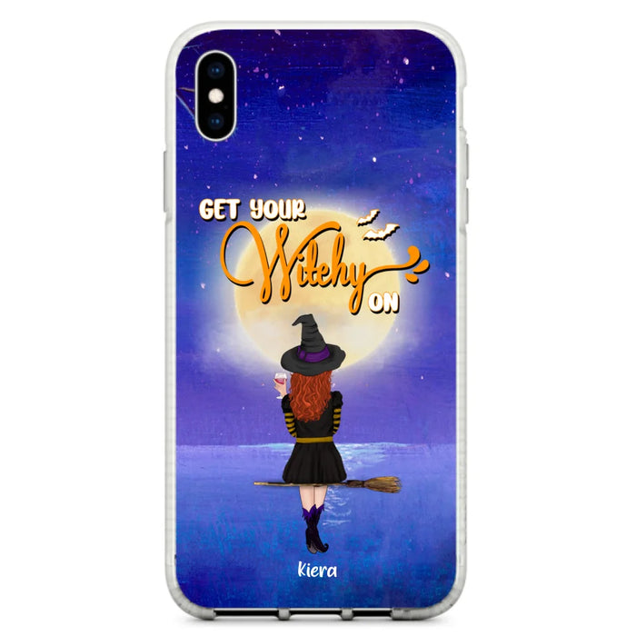 Custom Personalized Witchy Phone Case - Up to 4 Witches- Get Your Witchy On - Phone Case For iPhone, Samsung - OCEL9Z