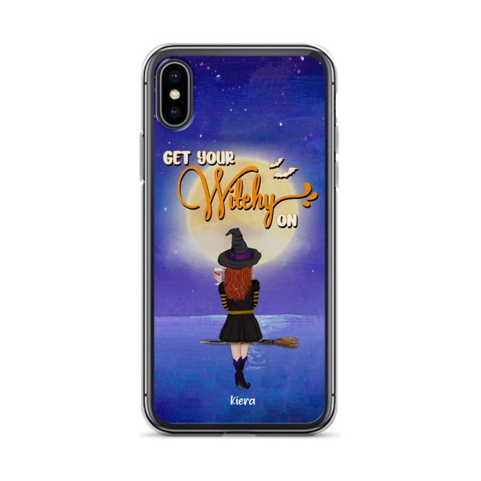 Custom Personalized Witchy Phone Case - Up to 4 Witches- Get Your Witchy On - Phone Case For iPhone, Samsung - OCEL9Z